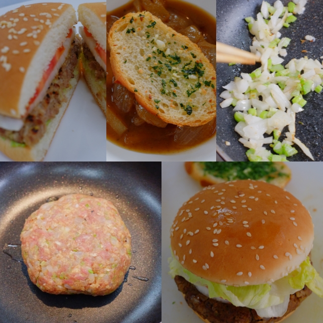 서울연희실용전문학교 실용음악학과 뮤지컬학과 뮤직비지니스학과 방송연예매니지먼트학과 등 학교생활 - 햄버거 샌드위치 실습